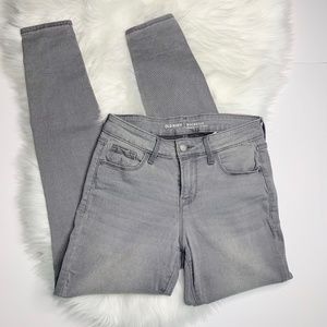 Old Navy Rockstar Gray Skinny Jeans Size 2